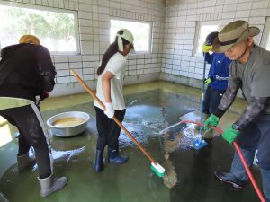 おびひろ動物園飼育体験学習
