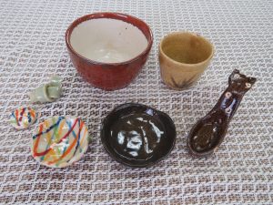 体験陶芸教室 作品