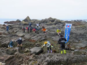 海岸を歩こう!