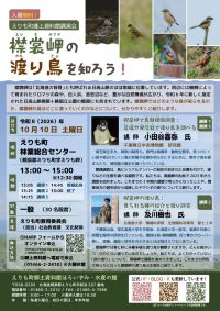講演会チラシ